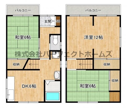 東山1丁目あきかつ戸建の物件間取画像